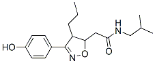 4,5-二氫-3-(4-羥基苯基)-n-(2-甲基丙基)-4-丙基-5-異噁唑乙酰胺結(jié)構(gòu)式_866604-92-4結(jié)構(gòu)式