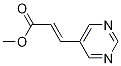 (E)-3-(嘧啶-5-基)丙烯酸甲酯結(jié)構(gòu)式_866621-24-1結(jié)構(gòu)式