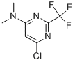 (6-Chloro-2-trifluoromethylpyrimidin-4-yl)dimethyl-amine Structure,866648-53-5Structure