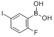 2-Fluoro-5-iodophenylboronic acid Structure,866683-41-2Structure