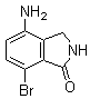 4-Amino-7-bromoisoindolin-1-one Structure,866767-08-0Structure