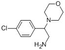 2-(4-Chloro-phenyl)-2-morpholin-4-yl-ethylamine Structure,866782-00-5Structure