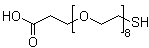 HS-PEG8-CH2CH2COOH Structure,866889-02-3Structure