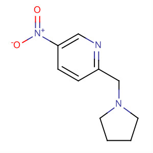 5-Nitro-2-(pyrrolidin-1-ylmethyl)pyridine Structure,866955-35-3Structure