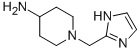 1-(1H-imidazol-2-ylmethyl)-piperidin-4-ylamine Structure,867008-10-4Structure