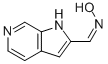 1H-pyrrolo[2,3-c]pyridine-2-carboxaldehyde oxime Structure,867034-95-5Structure