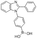 Boronic acid, B-[4-(2-phenyl-1H-benzimidazol-1-yl)phenyl]- Structure,867044-33-5Structure