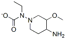 4-Amino-3-methoxy-piperidine-ethylcarbamate Structure,86717-62-6Structure