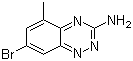 7-Bromo-5-methyl-1,2,4-benzotriazin-3-amine Structure,867330-26-5Structure