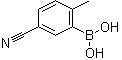 (5-Cyano-2-methylphenyl)boronicacid Structure,867333-43-5Structure