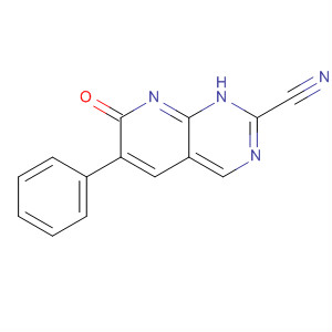 7-Hydroxy-6-phenylpyrido[2,3-d]pyrimidine-2-carbonitrile Structure,867353-46-6Structure