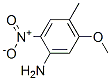 2-Nitro-4-methyl-5-methoxyphenylamine Structure,86771-76-8Structure