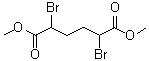 Dimethyl 2,5-dibromohexanedioate Structure,868-72-4Structure