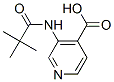 3-(2,2-Dimethyl-propionylamino)-isonicotinic acid Structure,86847-91-8Structure