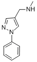 N-methyl-n-[(1-phenyl-1h-pyrazol-4-yl)methyl]amine Structure,868552-05-0Structure