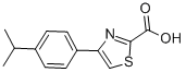 2-Thiazolecarboxylic acid,4-[4-(1-methylethyl)phenyl]- Structure,868591-88-2Structure