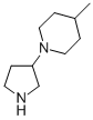 4-Methyl-1-(3-pyrrolidinyl)piperidine Structure,868600-60-6Structure