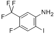 4-Fluoro-2-iodo-5-(trifluoromethyl)benzenamine Structure,868692-49-3Structure