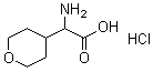 2-Amino-2-(tetrahydro-2h-pyran-4-yl)aceticacidhydrochloride Structure,868748-75-8Structure