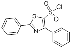 2,4-Diphenyl-1,3-thiazole-5-sulfonyl chloride Structure,868755-57-1Structure