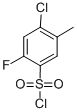 4-Chloro-2-fluoro-5-methylbenzenesulfonyl chloride Structure,868755-70-8Structure