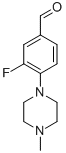 3-Fluoro-4-(4-methyl-1-piperazinyl)benzaldehyde Structure,868770-03-0Structure