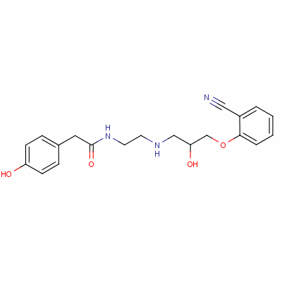 Epanolol Structure,86880-51-5Structure