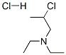 2-Chloro-n,n-diethylpropanamine hydrochloride Structure,869-25-0Structure