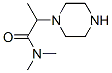 1-Piperazineacetamide,n,n,-alpha--trimethyl-(9ci) Structure,86906-72-1Structure