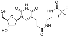 5-[N-(2-(trifluoroacetamido)ethyl)-3-(e)-acrylamido]-2’-deoxyuridine Structure,869222-69-5Structure