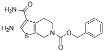 2-Amino-3-carbamoyl-4,7-dihydro-5h-thieno[2,3-c]pyridine-6-carboxylic acid 
benzyl ester Structure,869278-52-4Structure