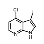 1H-Pyrrolo[2,3-b]pyridine, 4-chloro-3-iodo- Structure,869335-73-9Structure