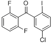 (5-Chloro-2-iodophenyl) 2,6-difluorophenyl methano Structure,869365-97-9Structure