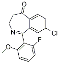 (E)-8-chloro-1-(2-fluoro-6-methoxyphenyl)-3h-benzo[c]azepin-5(4h)-one Structure,869367-01-1Structure