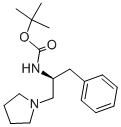 (S)-1-N-Boc-2-苯基-1-吡咯-1-基-甲基乙胺結(jié)構(gòu)式_869377-95-7結(jié)構(gòu)式