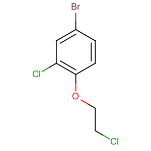 4-Bromo-2-chloro-1-(2-chloroethoxy)benzene Structure,869569-66-4Structure