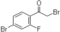 2-Bromo-1-(4-bromo-2-fluorophenyl)ethanone Structure,869569-77-7Structure