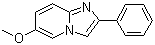 6-Methoxy-2-phenylimidazo[1,2-a]pyridine Structure,869583-76-6Structure