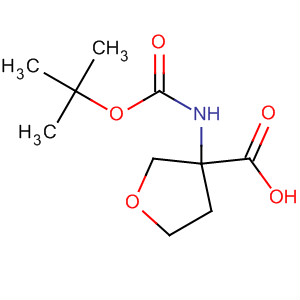 3-((Tert-butoxycarbonyl)amino)tetrahydrofuran-3-carboxylicacid Structure,869785-31-9Structure