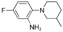 5-Fluoro-2-(3-methylpiperidin-1-yl)aniline Structure,869943-95-3Structure