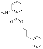 2-Propen-1-ol, 3-phenyl-, 2-aminobenzoate Structure,87-29-6Structure