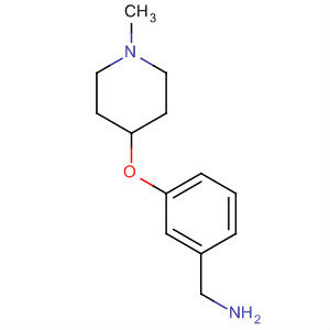 3-(1-Methyl-piperidin-4-yloxy)-benzylamine Structure,870062-30-9Structure