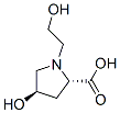 L-proline, 4-hydroxy-1-(2-hydroxyethyl)-, trans-(9ci) Structure,87026-08-2Structure