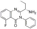 2-[(1S)-1-氨基丙基]-5-氟-3-苯基-4(3H)-喹唑啉酮結(jié)構(gòu)式_870281-86-0結(jié)構(gòu)式