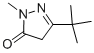 3-Tert-Butyl-1-methyl-2-pyrazolin-5-one Structure,87031-30-9Structure