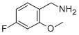 4-Fluoro-2-methoxybenzylamine Structure,870563-60-3Structure