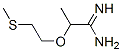 Propanimidamide,2-[2-(methylthio)ethoxy]- Structure,870669-74-2Structure