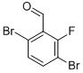 3,6-Dibromo-2-fluorobenzaldehyde Structure,870703-68-7Structure