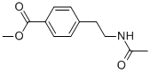 Methyl 4-(2-acetylaminoethyl)benzoate Structure,870703-69-8Structure