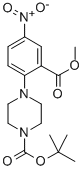 Methyl 2-(boc-piperazin-1-yl)-5-nitrobenzoate Structure,870703-73-4Structure